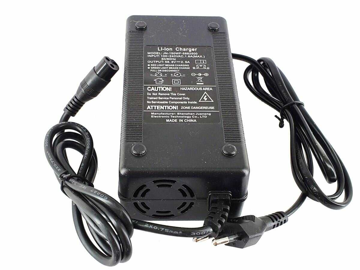 Зарядное устройство 60V 2A фотография 2