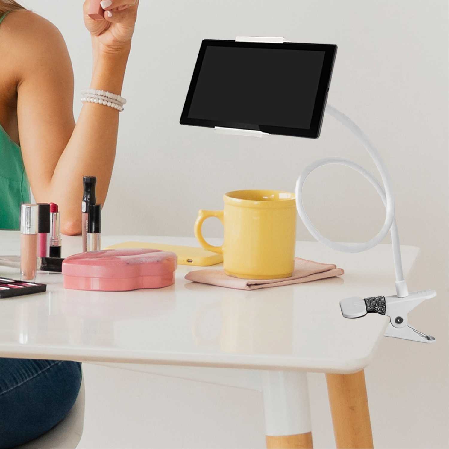 Гибкий держатель-прищепка для планшета (до 25 см) фотография 5