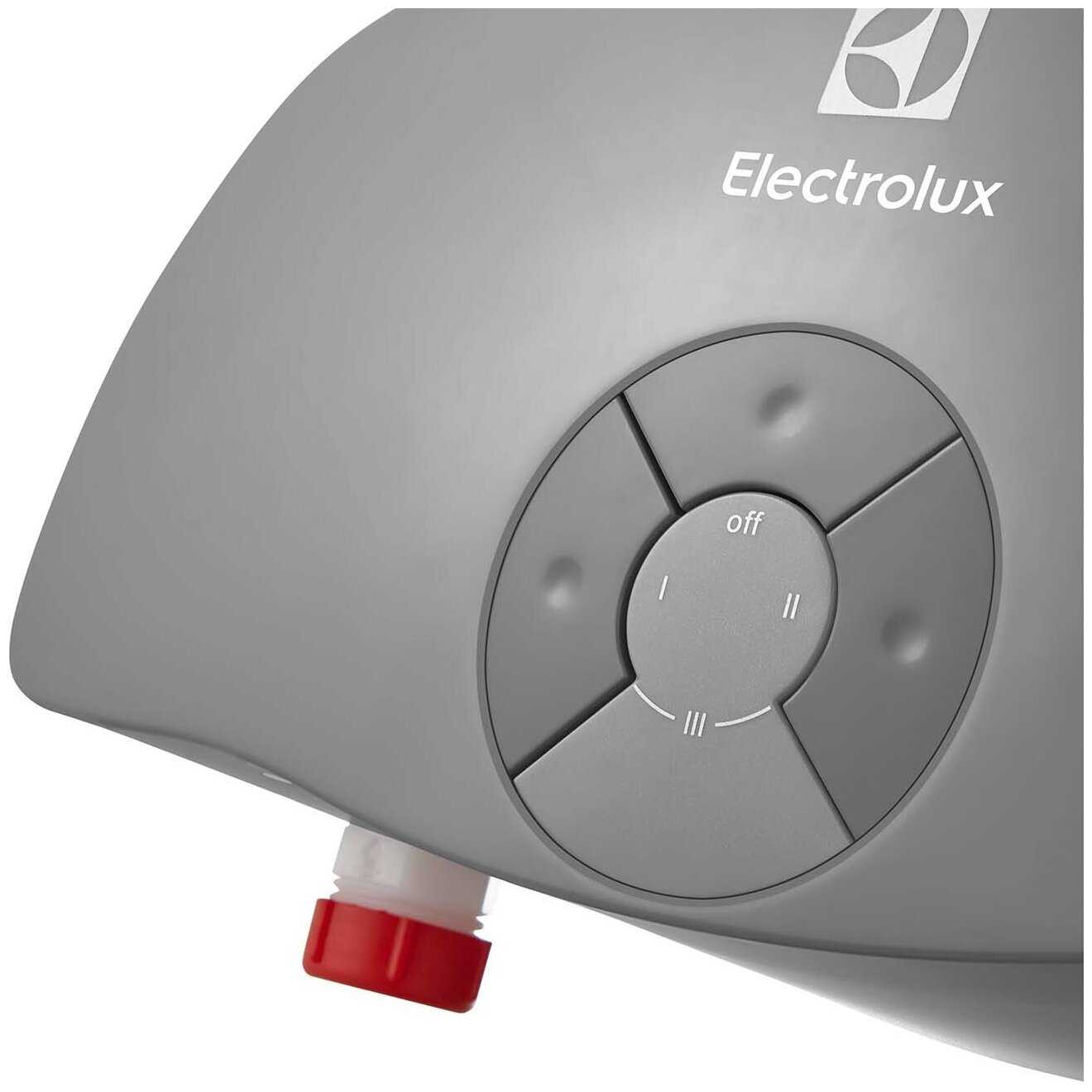Проточный электрический водонагреватель Electrolux 