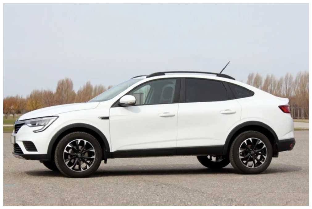 Рейлинги для Renault Arkana c 2019 - черные фотография 4