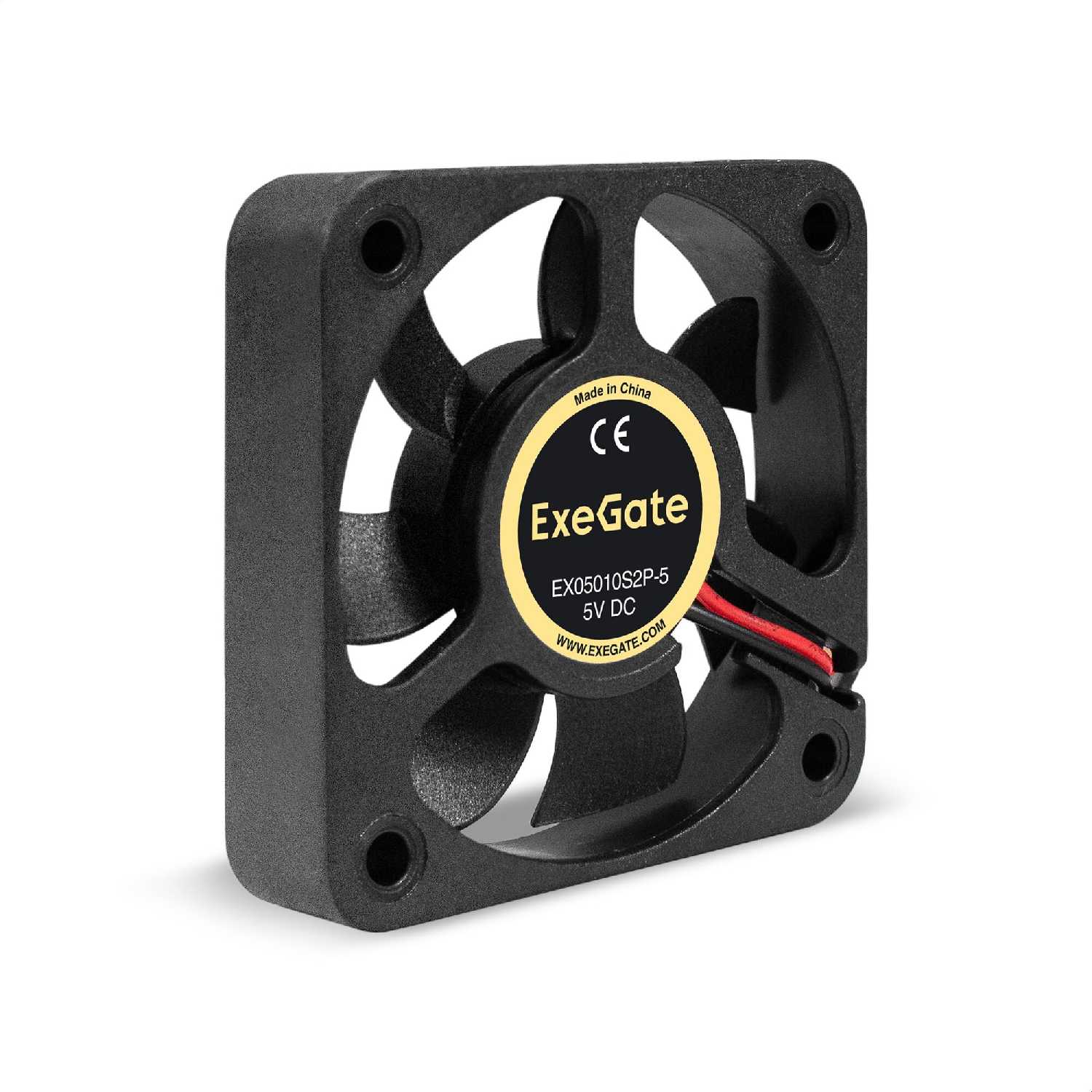 Вентилятор ExeGate EX05010S2P-5 (50x50x10 мм, Sleeve bearing, 2pin, 5500RPM, 27dBA)