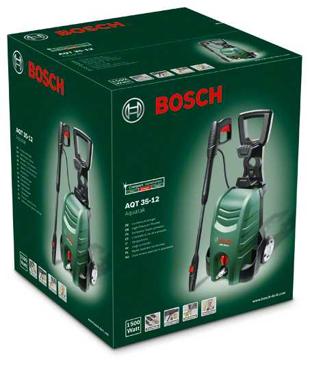 Мойка высокого давления BOSCH AQT 35-12, 120 бар, 350 л/ч фотография 2
