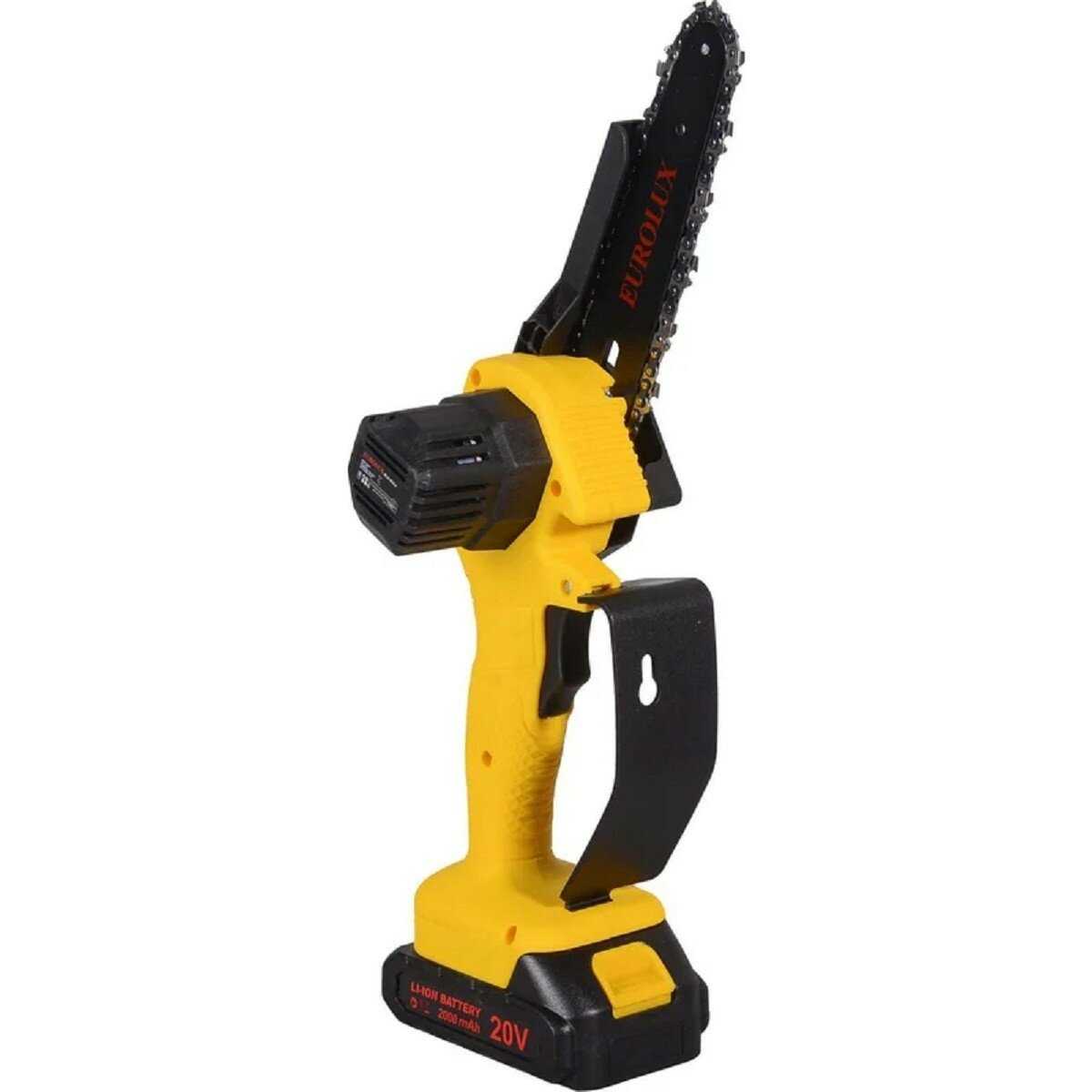 Электропила аккумуляторная Eurolux ELS-20-Li фотография 4