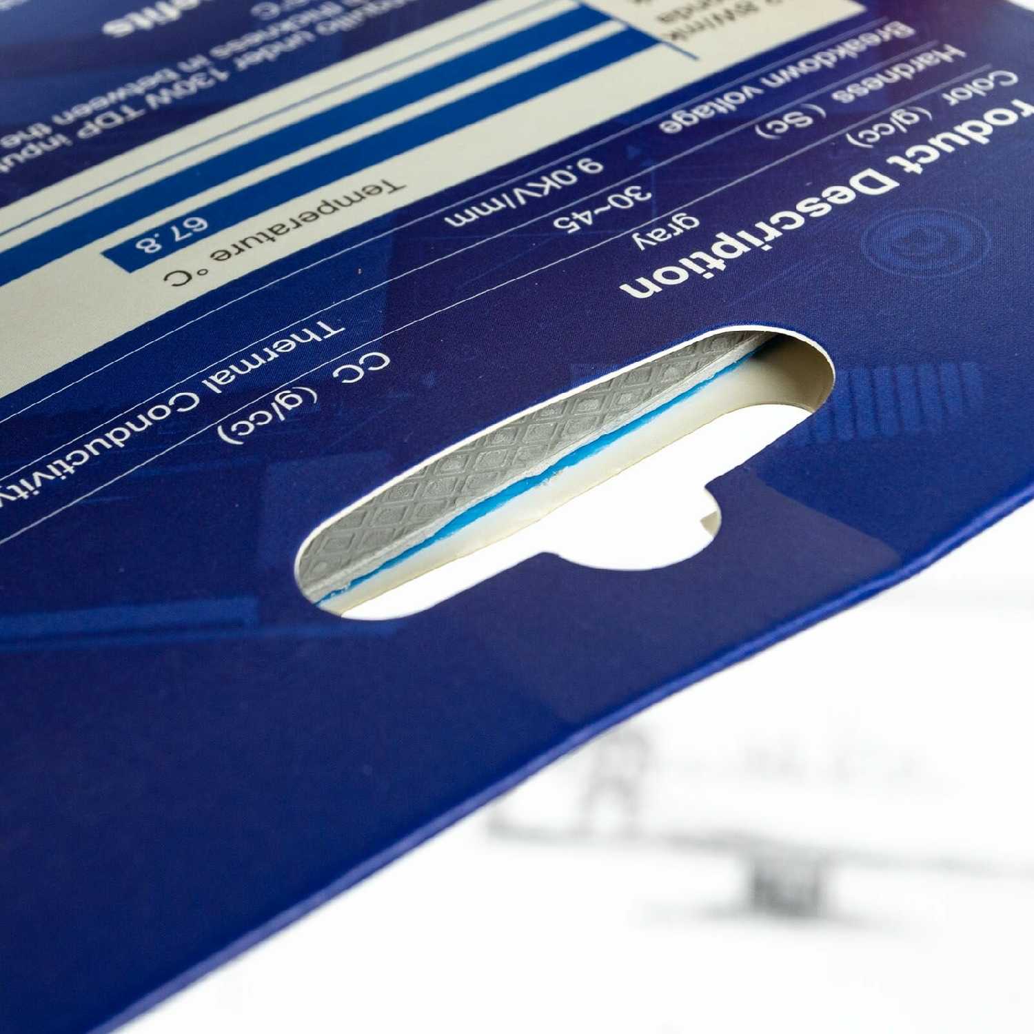 Термопрокладка Fehonda 100 x 100 x 0.75 мм 12.8W фотография 3