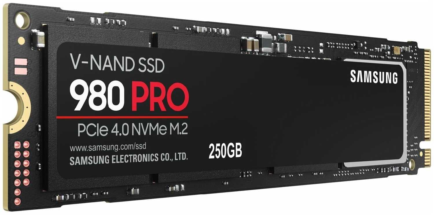 Твердотельный накопитель Samsung 980 PRO 250 ГБ фотография 3