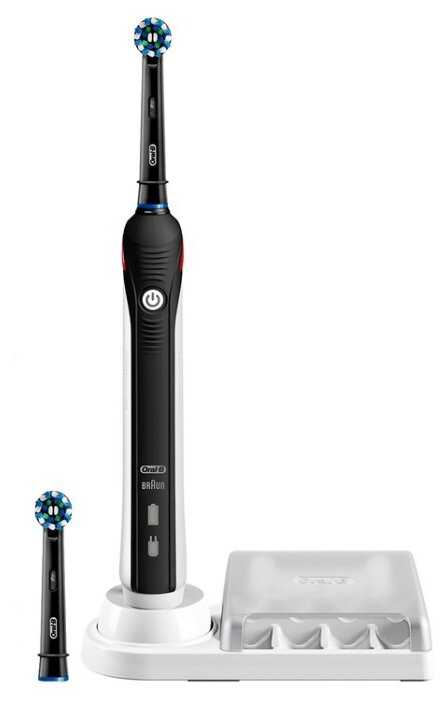 Электрическая зубная щетка Oral-B Smart 4 4000N Black edition фотография 1