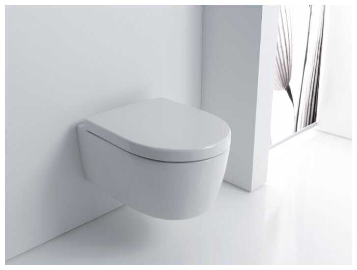 Чаша унитаза GEBERIT iCon 204000 с горизонтальным выпуском фотография 14