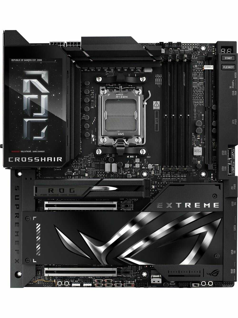 Материнская плата ASUS ROG CROSSHAIR X870E EXTREME [AM5, AMD X870E, DDR5, 256 Гб] [90MB1LB0-M0EAY0]