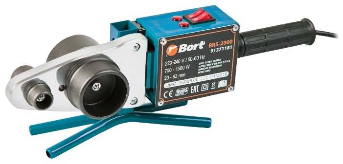 Аппарат для раструбной сварки Bort BRS-2000 фотография 4