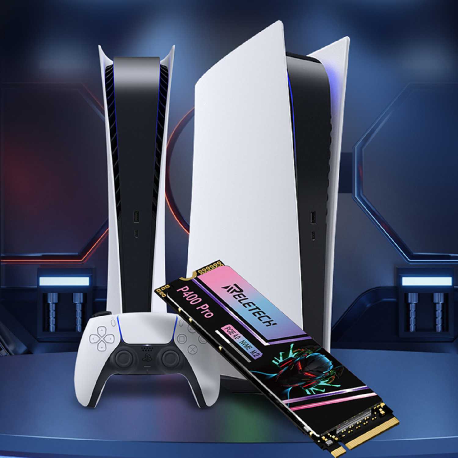 Твердотельный накопитель Reletech P400Pro 1 ТБ PCIe Gen4.0x4 NVMe M.2 2280 фотография 4