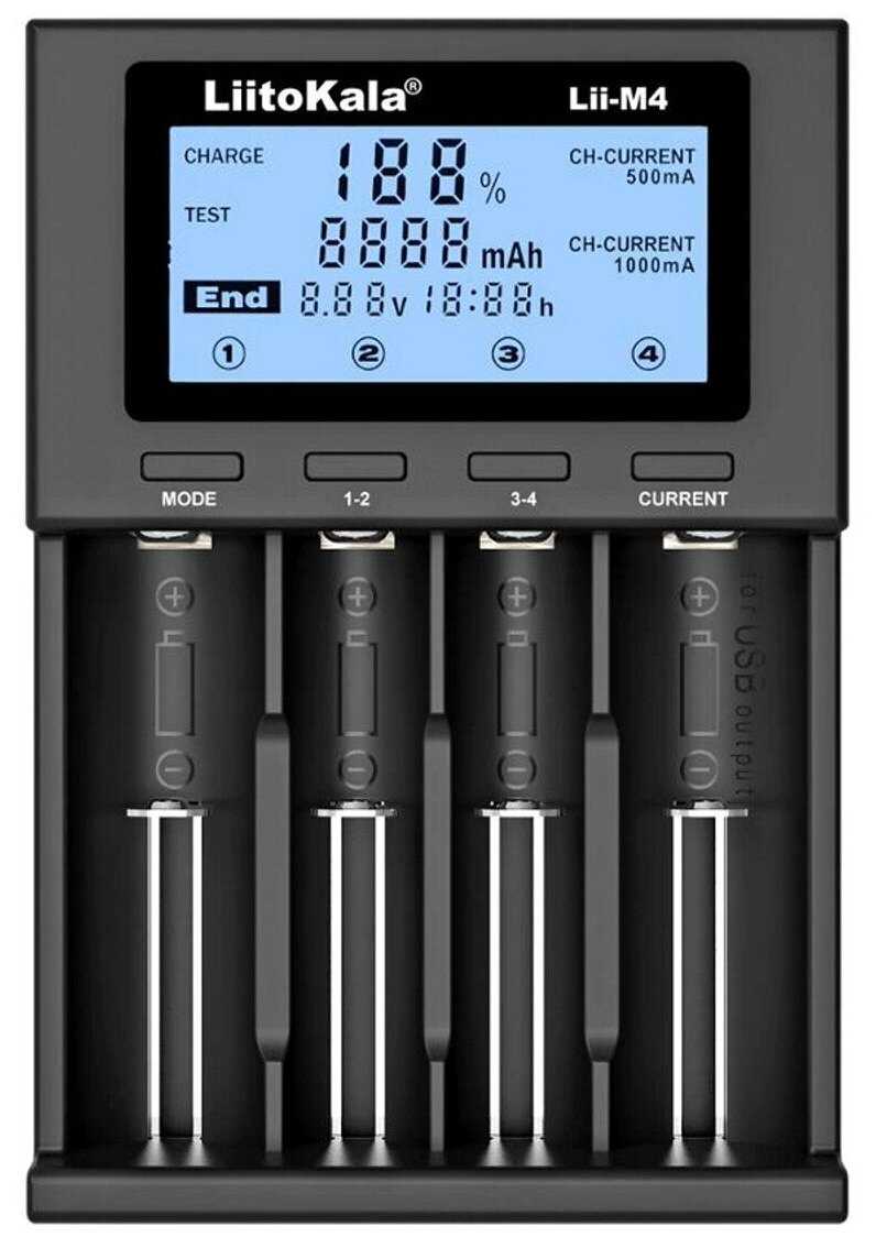Зарядное устройство LiitoKala Lii-M4 фотография 8