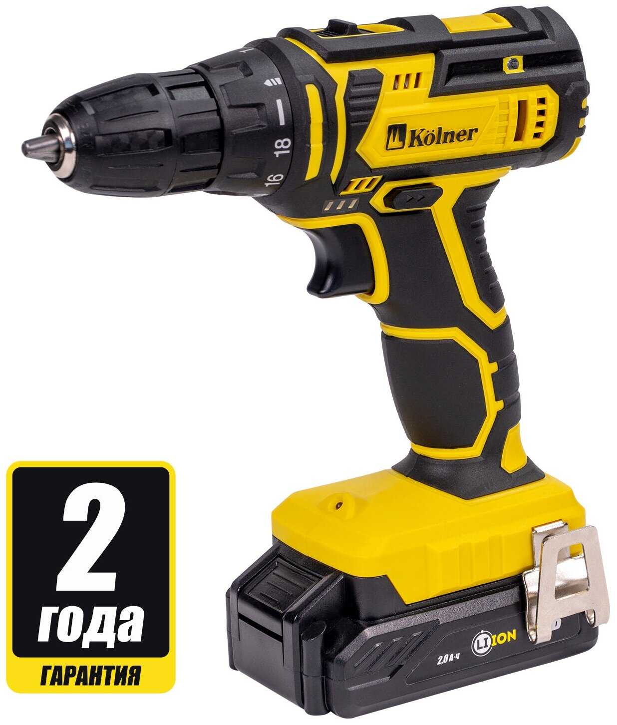 Аккумуляторная дрель-шуруповерт Kolner KCD 16L