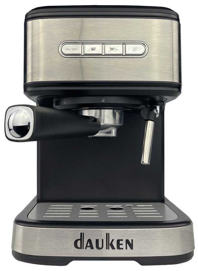 Кофеварка Dauken HC120 рожковая с капучинатором, автоматическая зерновая для дома, офиса фотография 8