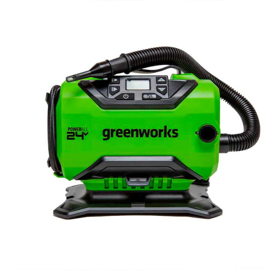 Компрессор автомобильный Greenworks ACG301 (24V/12V) фотография 2