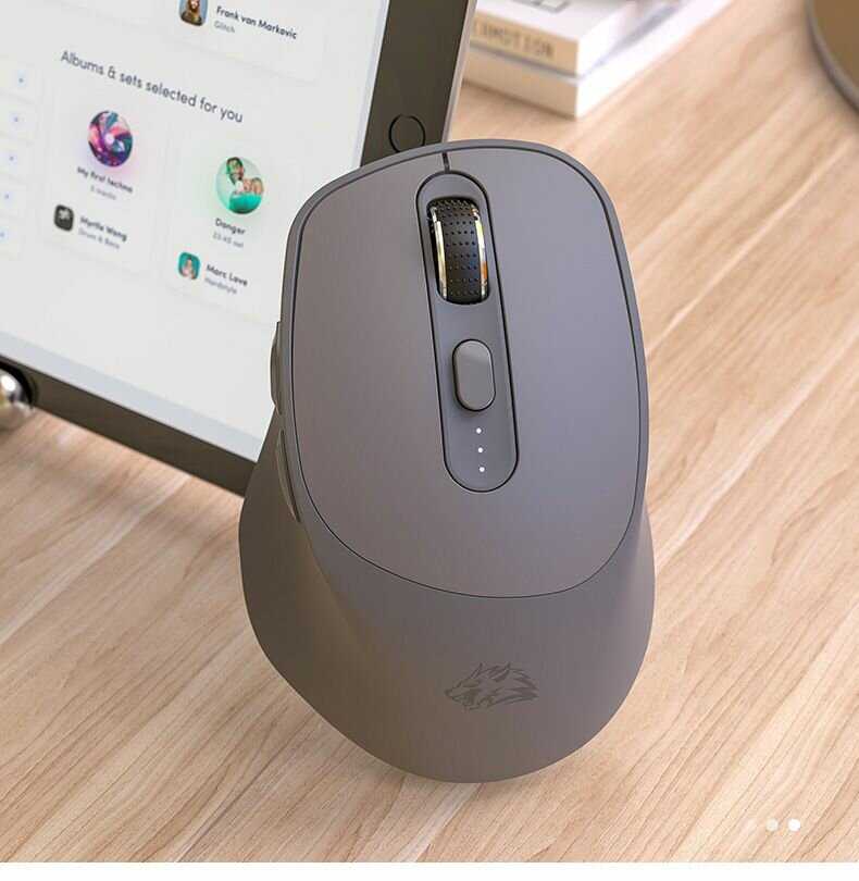 Игровая беспроводная Мышь ZiyouLang X7 Bluetooth + 2.4G DPI 4000 фотография 1