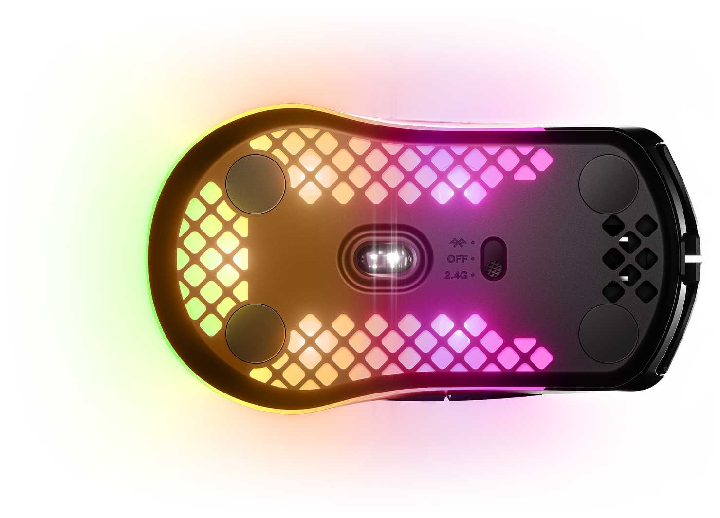 Беспроводная мышь SteelSeries Aerox 3 Wireless фотография 3