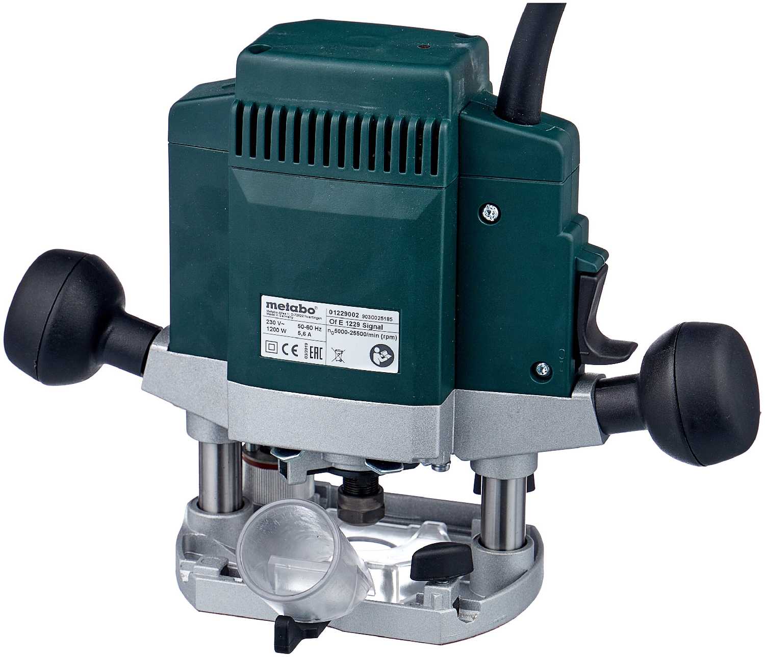 Вертикальный фрезер Metabo Of E 1229 Signal (601229000) фотография 2