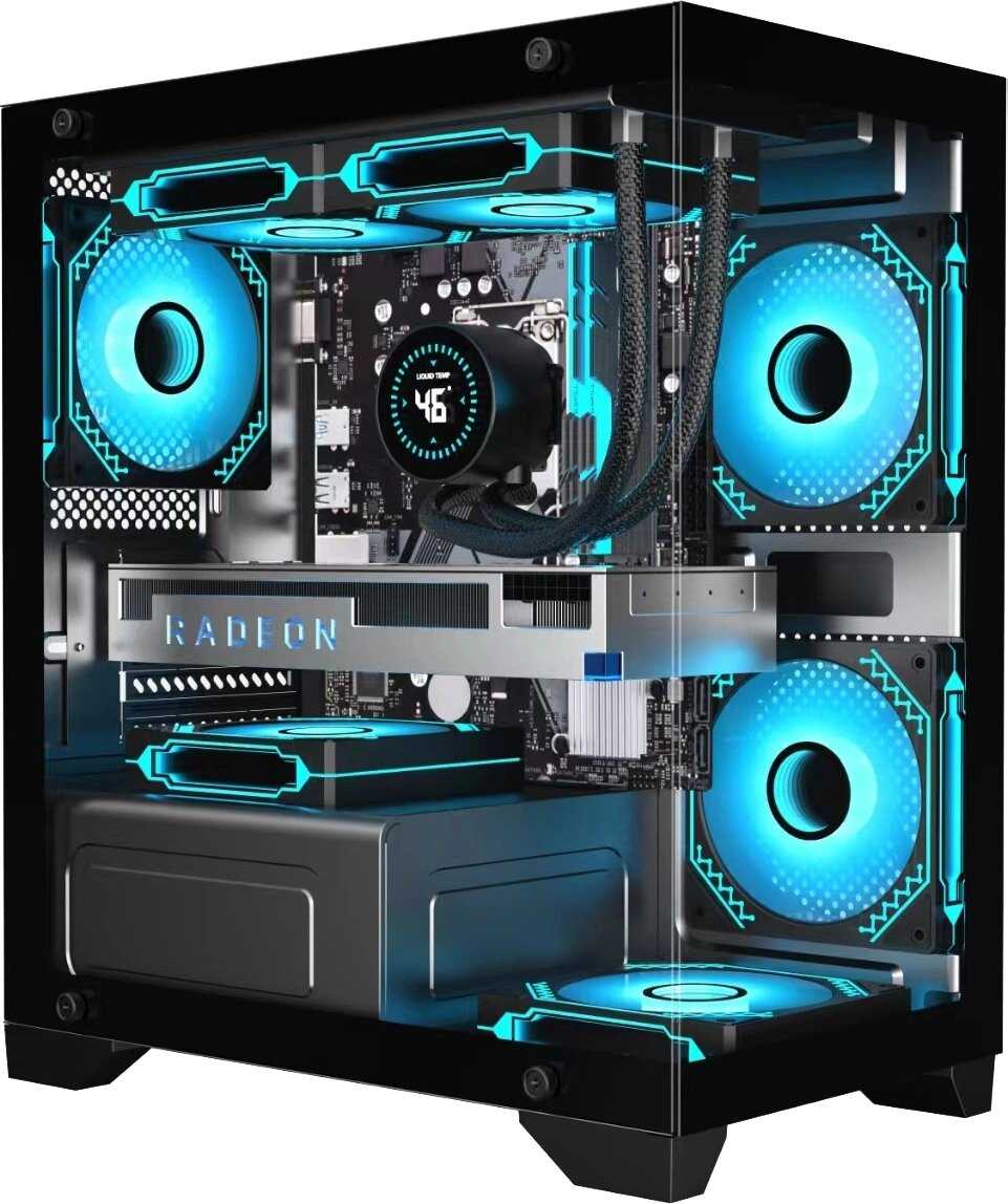 Корпус BLOODY BD-CC103 mATX Mini-Tower без БП фотография 1