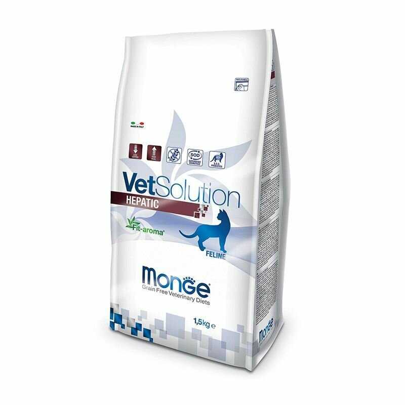 Корм для кошек Monge VetSolution Hepatic фотография 15