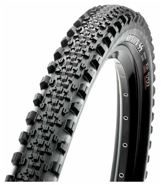 Велопокрышка Maxxis Minion SS EXO TR, 29x2.3, 60 TPI, складная, черная, TB96778000