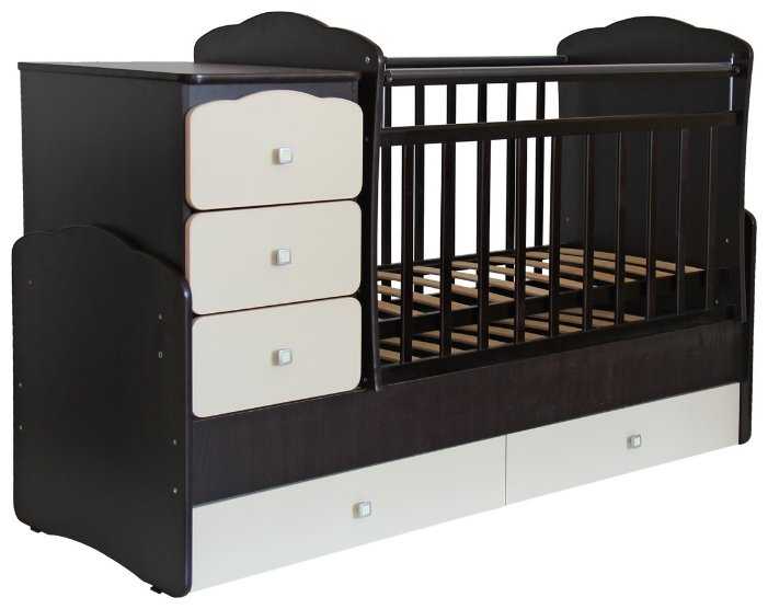 Кроватка Фея 2100 (трансформер), трансформер, поперечный маятник фотография 8