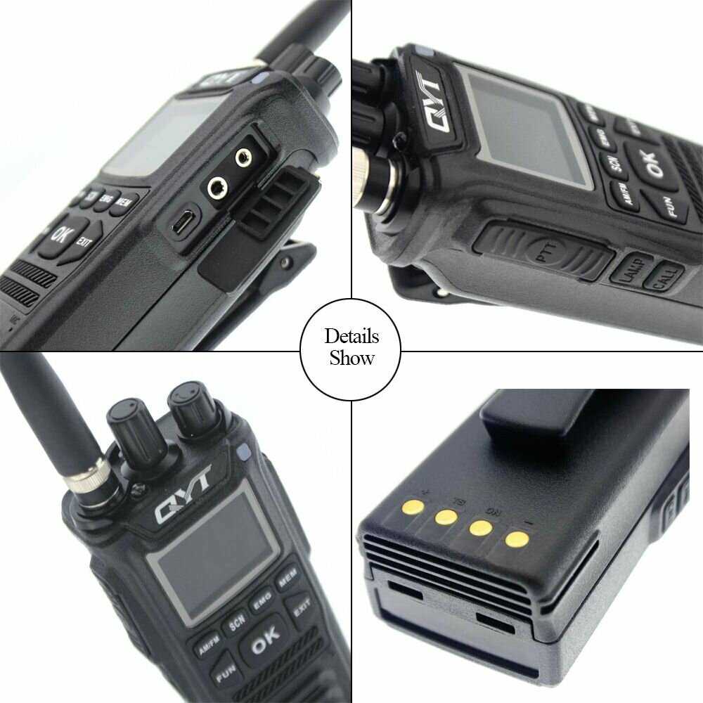 Портативная радиостанция QYT CB-58 (27МГц) фотография 2