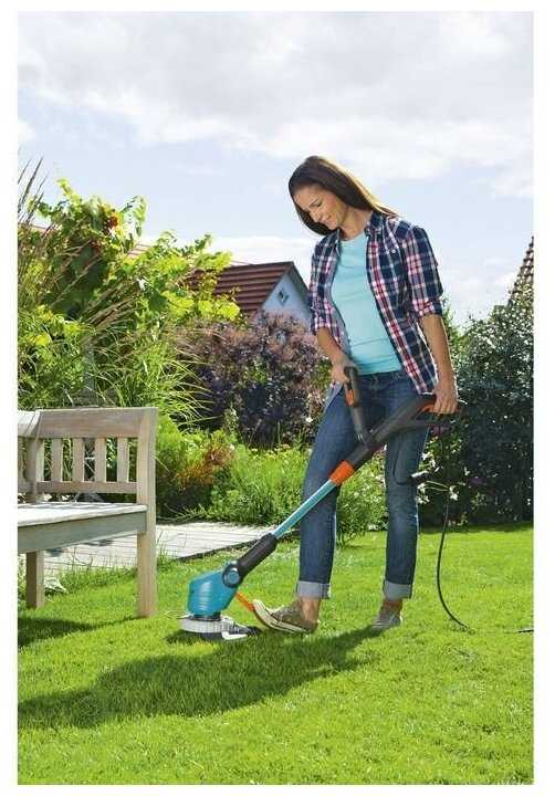Триммер электрический GARDENA ComfortCut 450/25 фотография 7