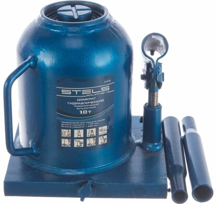 Домкрат бутылочный гидравлический Stels Домкрат бутылочный гидравлический (51119) фотография 29