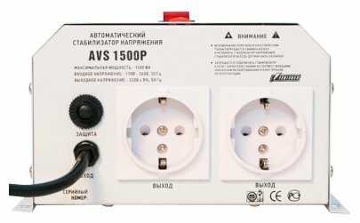 Стабилизатор напряжения однофазный Powerman AVS 1500P фотография 1