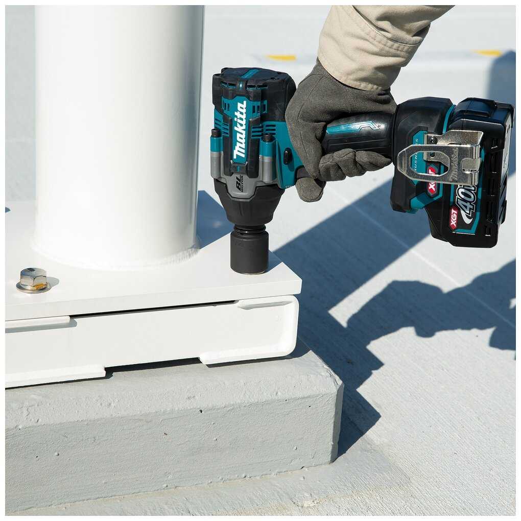 Аккумуляторный ударный гайковерт Makita TW007GZ, без аккумулятора фотография 13