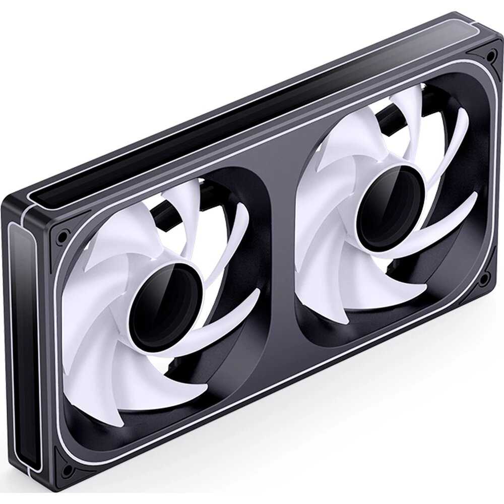 Вентилятор корпусной 120 мм Qiao Sibo ZB-360 [ZB-240B, ARGB, PWM, четырехстороннее бесконечное зеркало, обратная створка] фотография 6