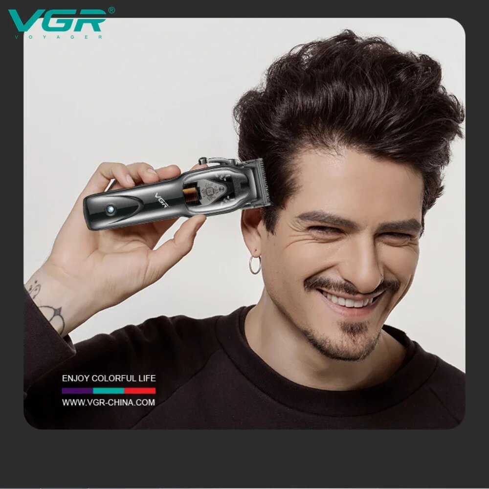 Профессиональная машинка для стрижки волос VGR V-653 фотография 23