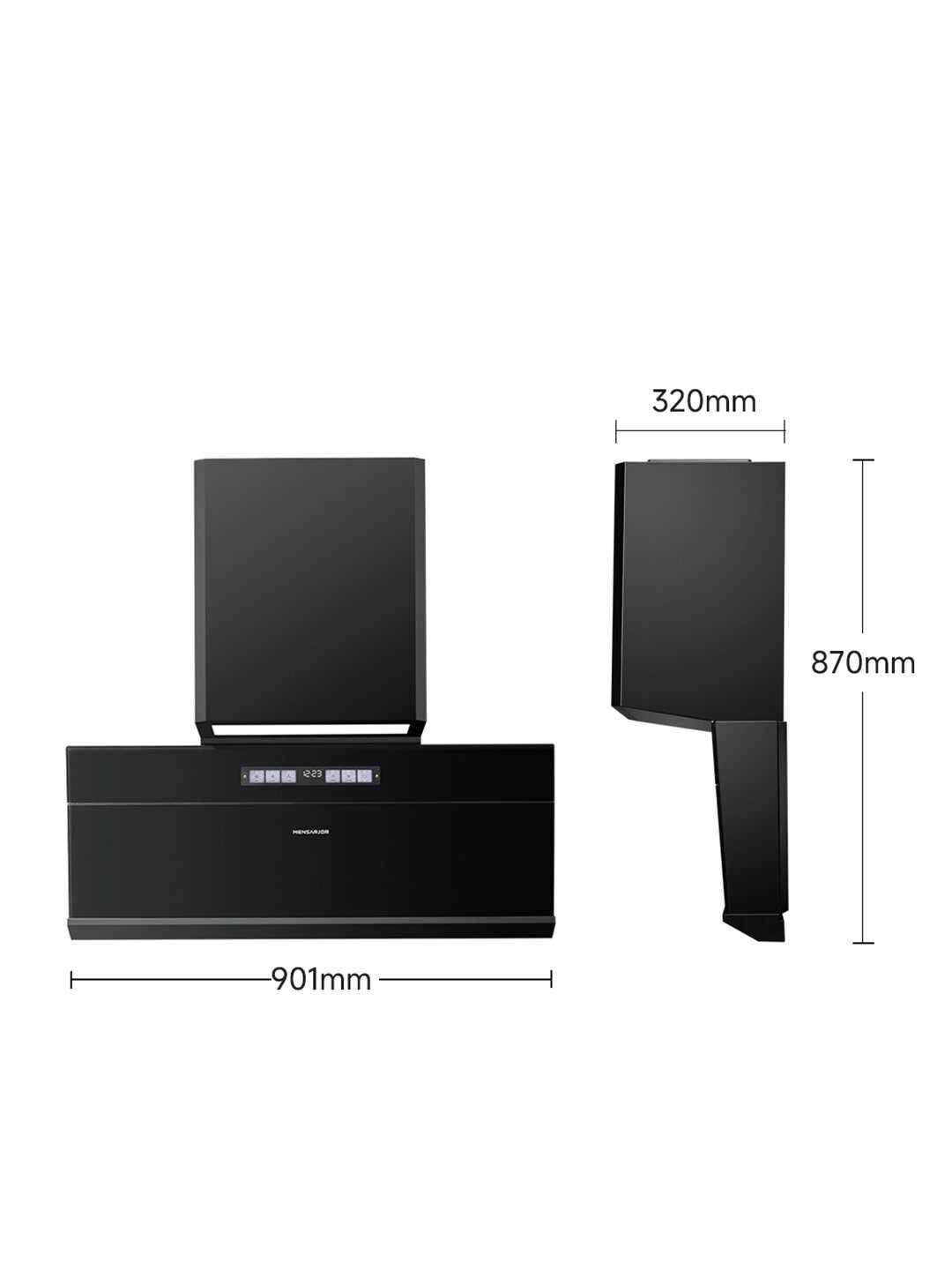 Вытяжка Xiaomi Mensarjor Ultra Thin Range Hood (CXW-300-B01) фотография 7