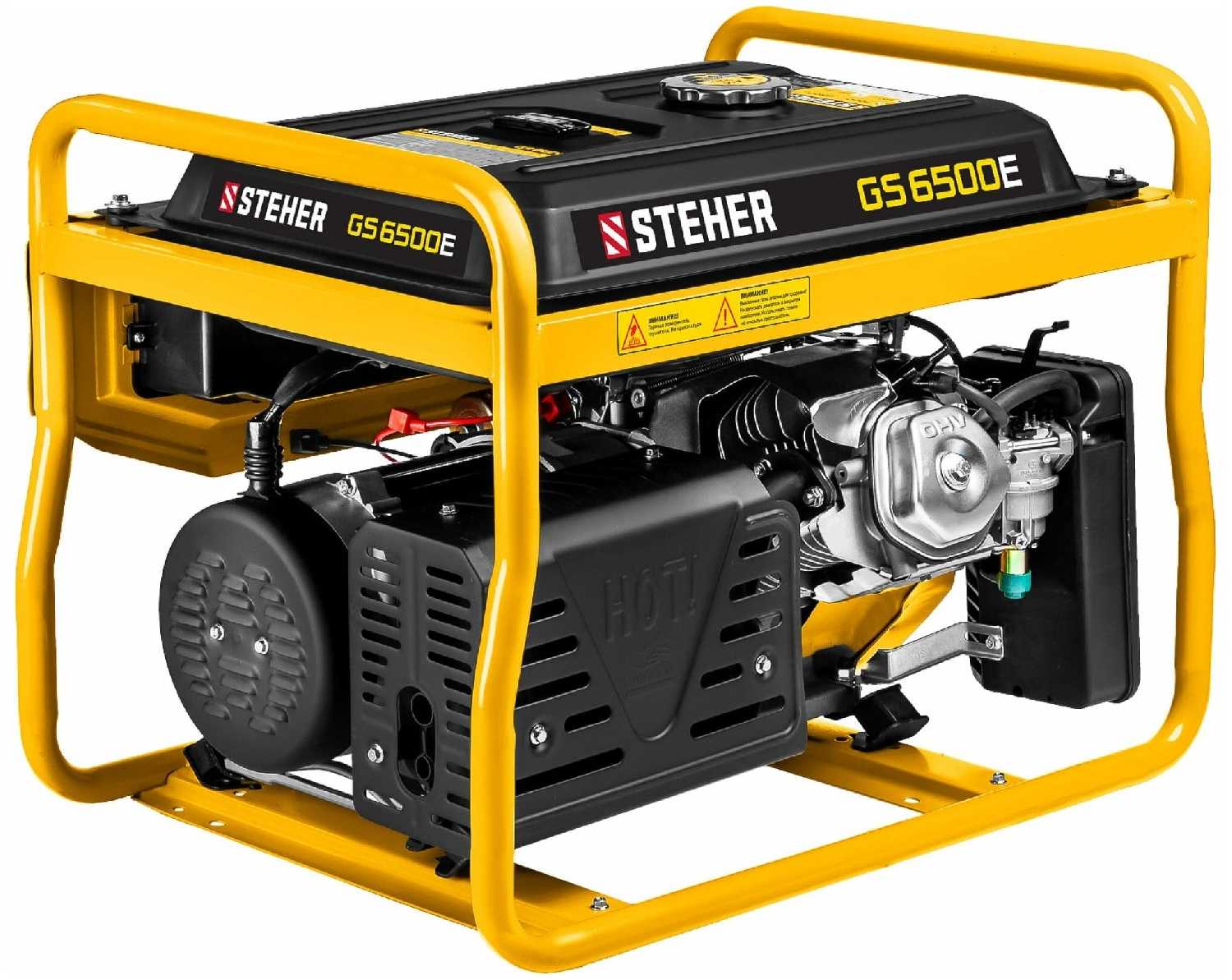 Бензиновый генератор STEHER GS-6500Е фотография 11