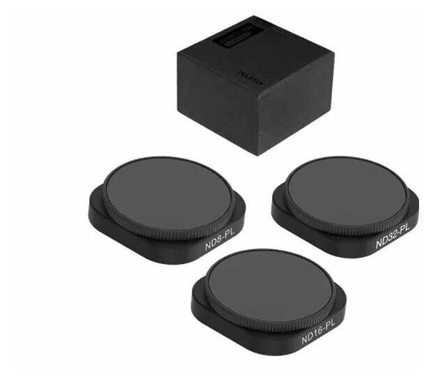 Фильтры Telesin для GoPro HERO 10/9 (ND8/PL, ND16/PL, ND32/PL) фотография 3