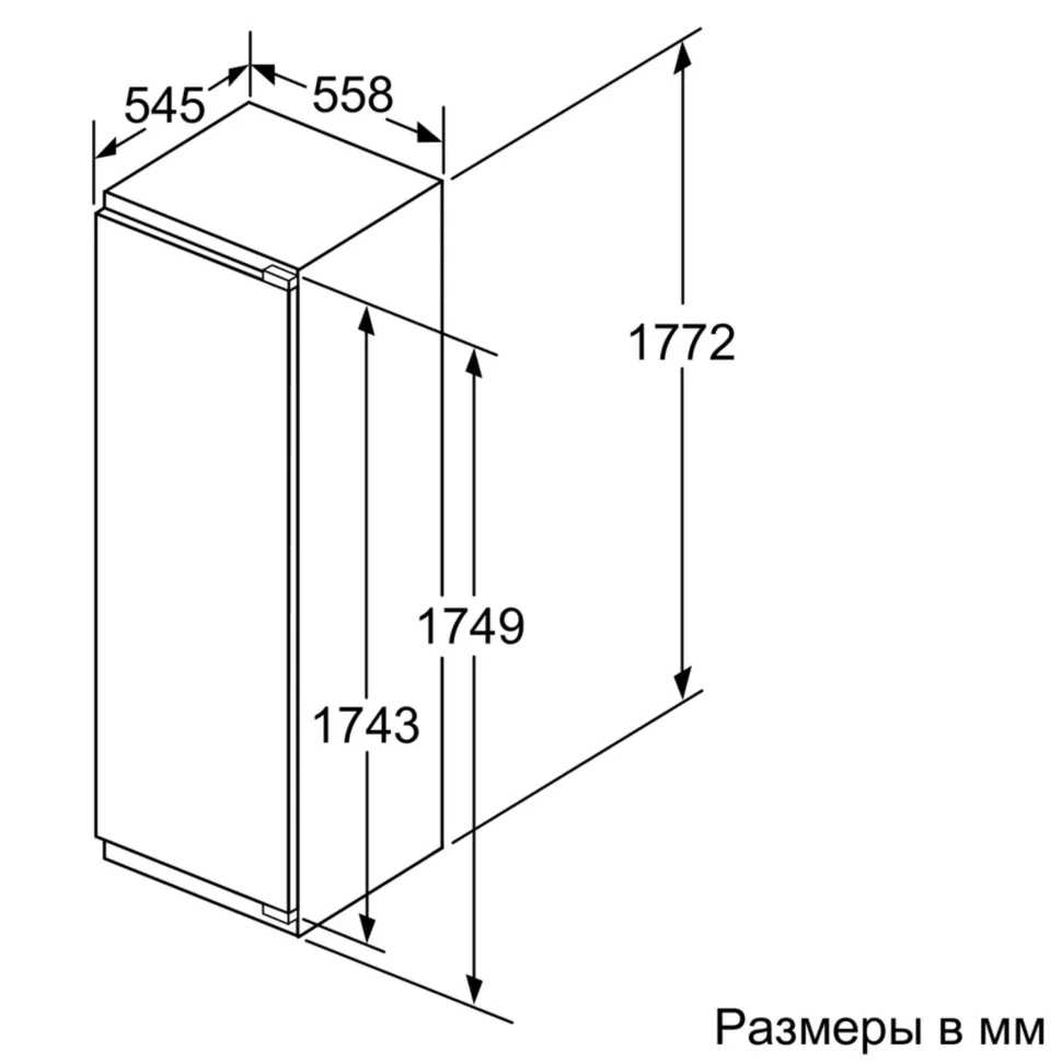 Встраиваемый холодильник Bosch KIR81AF30U фотография 5