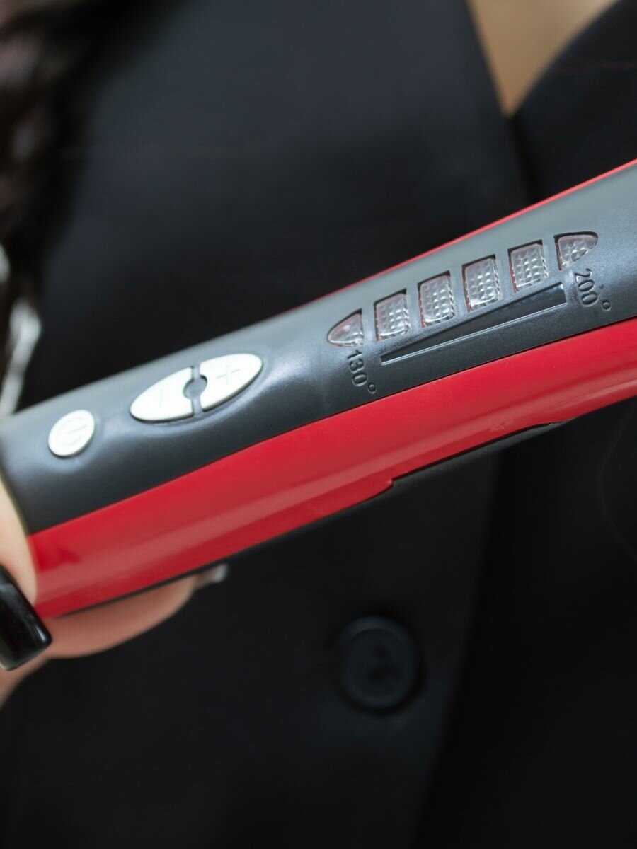 Расческа выпрямитель для волос электрическая фотография 7