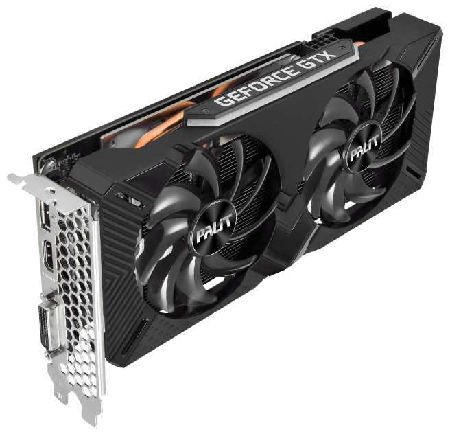 Видеокарта Palit GeForce GTX 1660 SUPER GP 6GB (NE6166S018J9-1160A) фотография 2