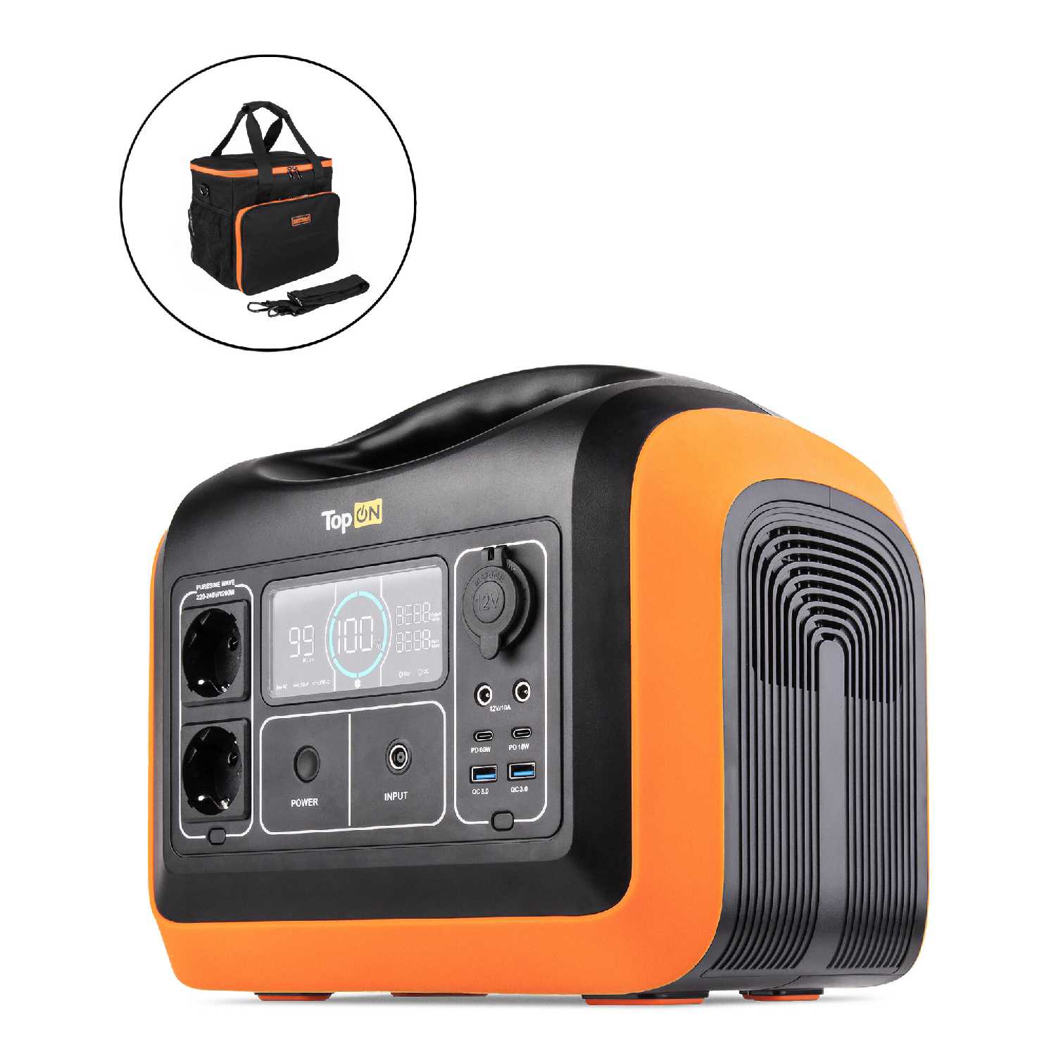 Портативная электростанция TopON TOP-X1200 LFP (1200 Вт) фотография 6