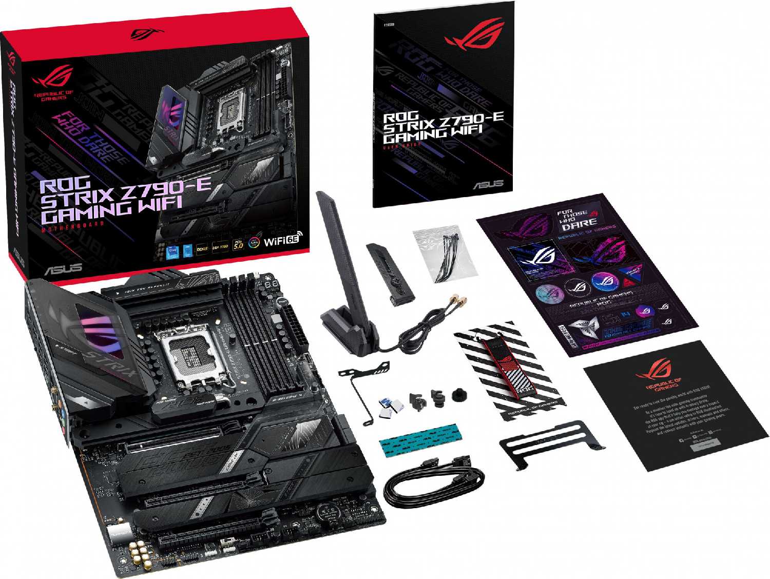 Материнская плата Asus ROG STRIX Z790-E GAMING WIFI II [LGA1700, ATX] фотография 3