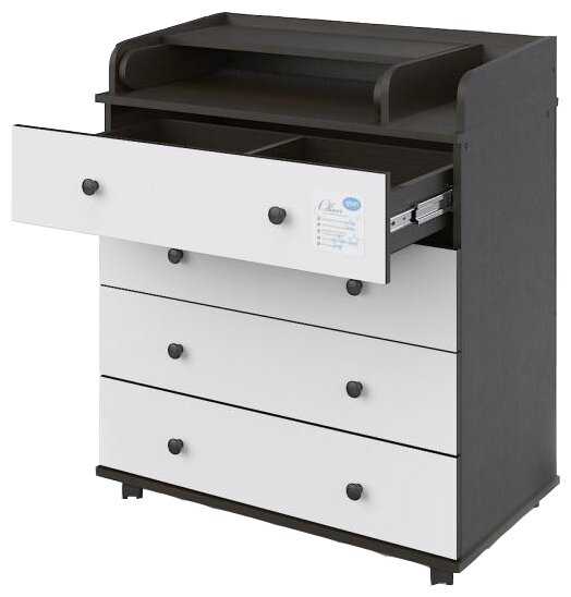 Пеленальный комод Атон Мебель Oliver ЛДСП фотография 4