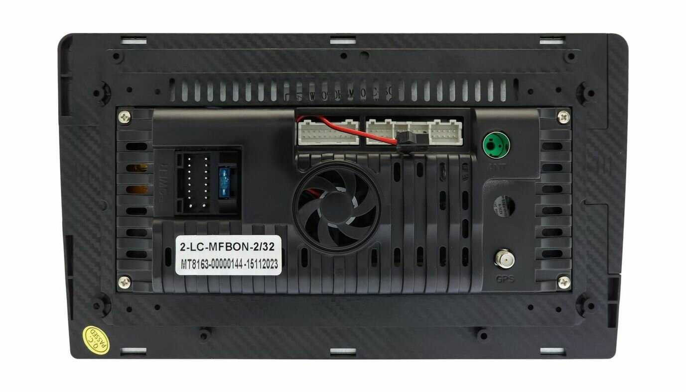 Магнитола Wide Media LC-MFB-ON-2/32 с экраном 9 дюймов, ANDROID 9.1, 4-x ядерный процессор, QLED экран фотография 5