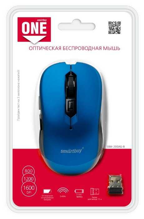 Беспроводная мышь SmartBuy One SBM-200AG фотография 5