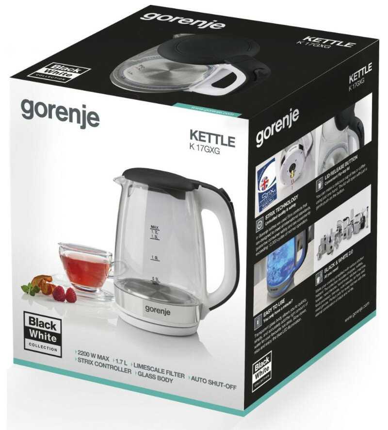 Чайник Gorenje K17GXG фотография 4