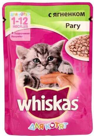 Корм для котят Whiskas беззерновой (мусс) фотография 6