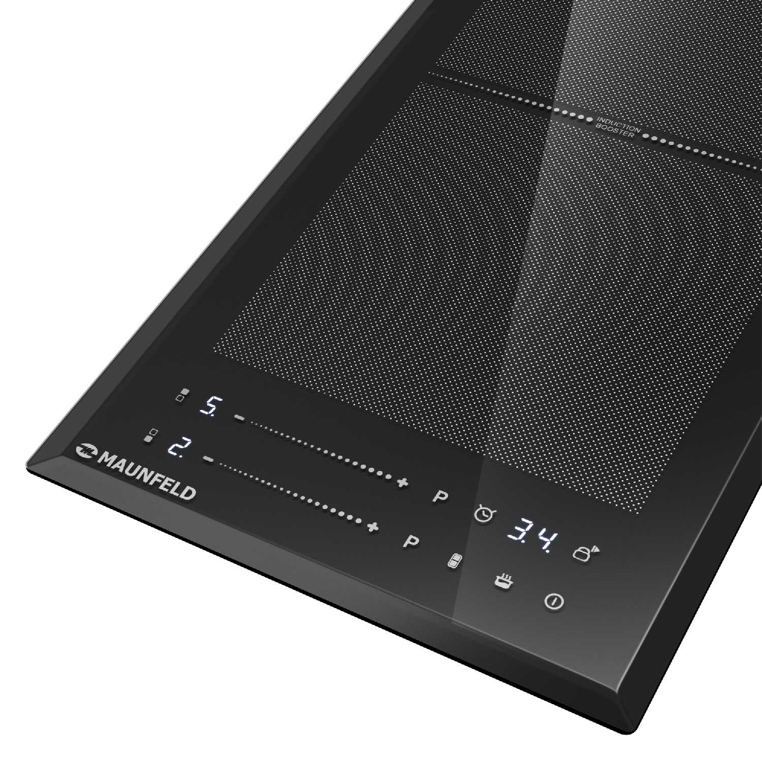 Индукционная варочная панель MAUNFELD CVI292S2FBK LUX фотография 3