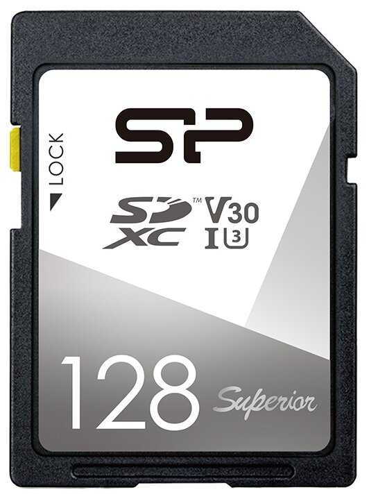 Карта памяти Silicon Power Superior SDXC V30 UHS Class 3 Class 10 фотография 1