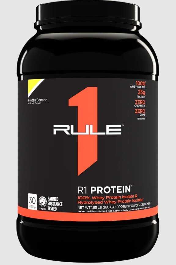 Протеин Rule One R1 PROTEIN Isolate (0.9 кг) фотография 12