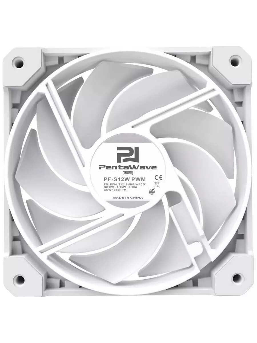 Вентилятор для корпуса PentaWave PF-S12W (PF-S12W PWM) фотография 3