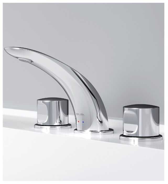 Смеситель для раковины (умывальника) AM.PM Sensation F3008000, вентильный фотография 1